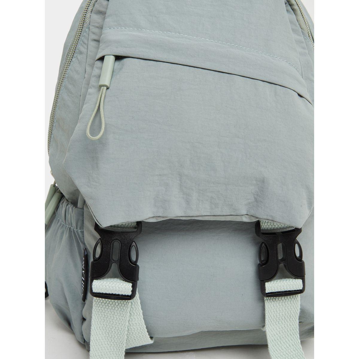Styli Women Light Blue Buckle Strap Backpack-women-bagsandwallets-backpacks-image-3