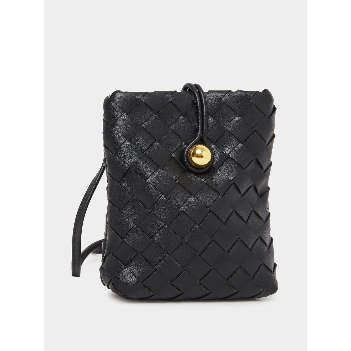 Styli Textured Crossbody Bag with Button-Loop-women-bagsandwallets-handbags-image-1