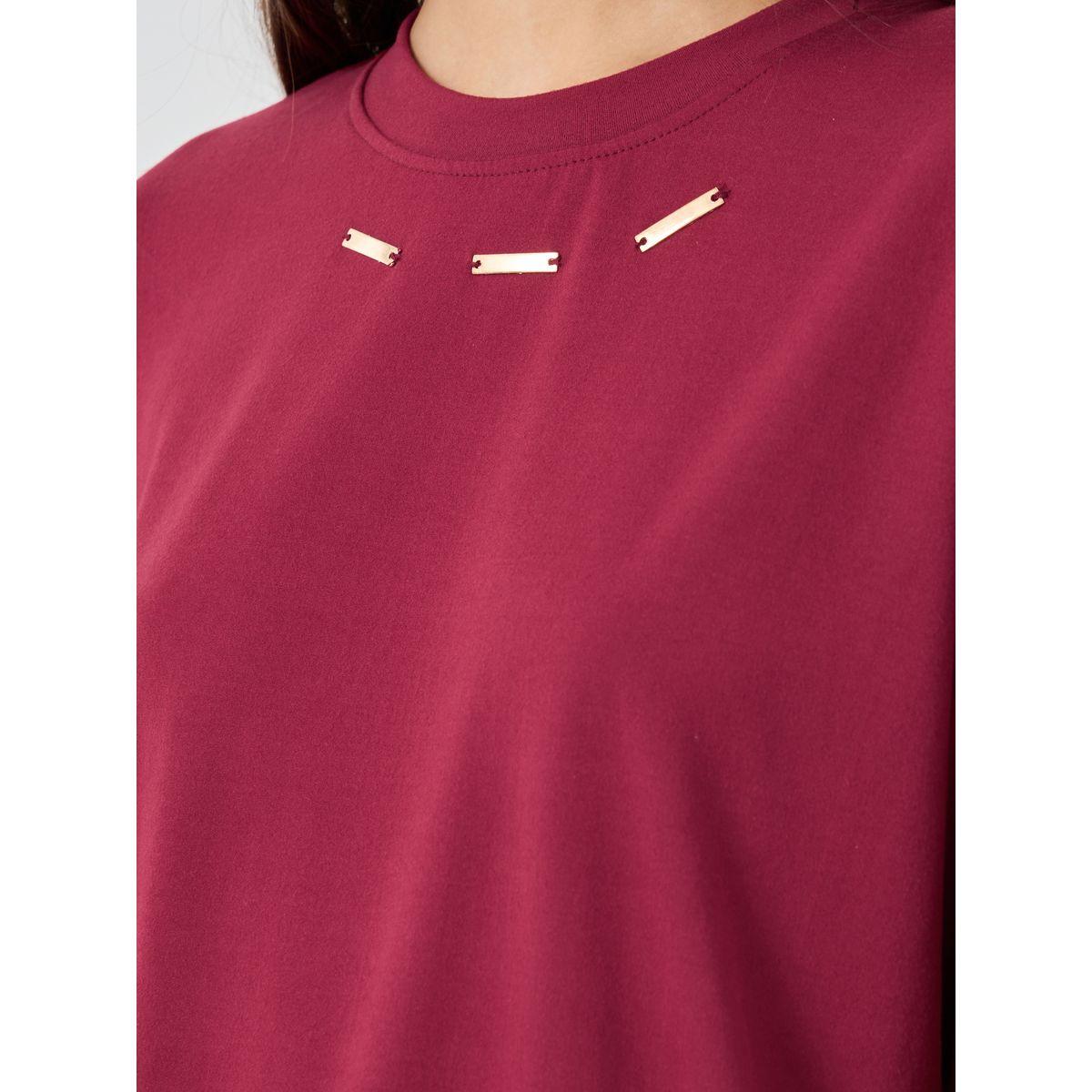 Styli Embellished Neck Oversized T-Shirt-women-clothing-tshirts-image-4