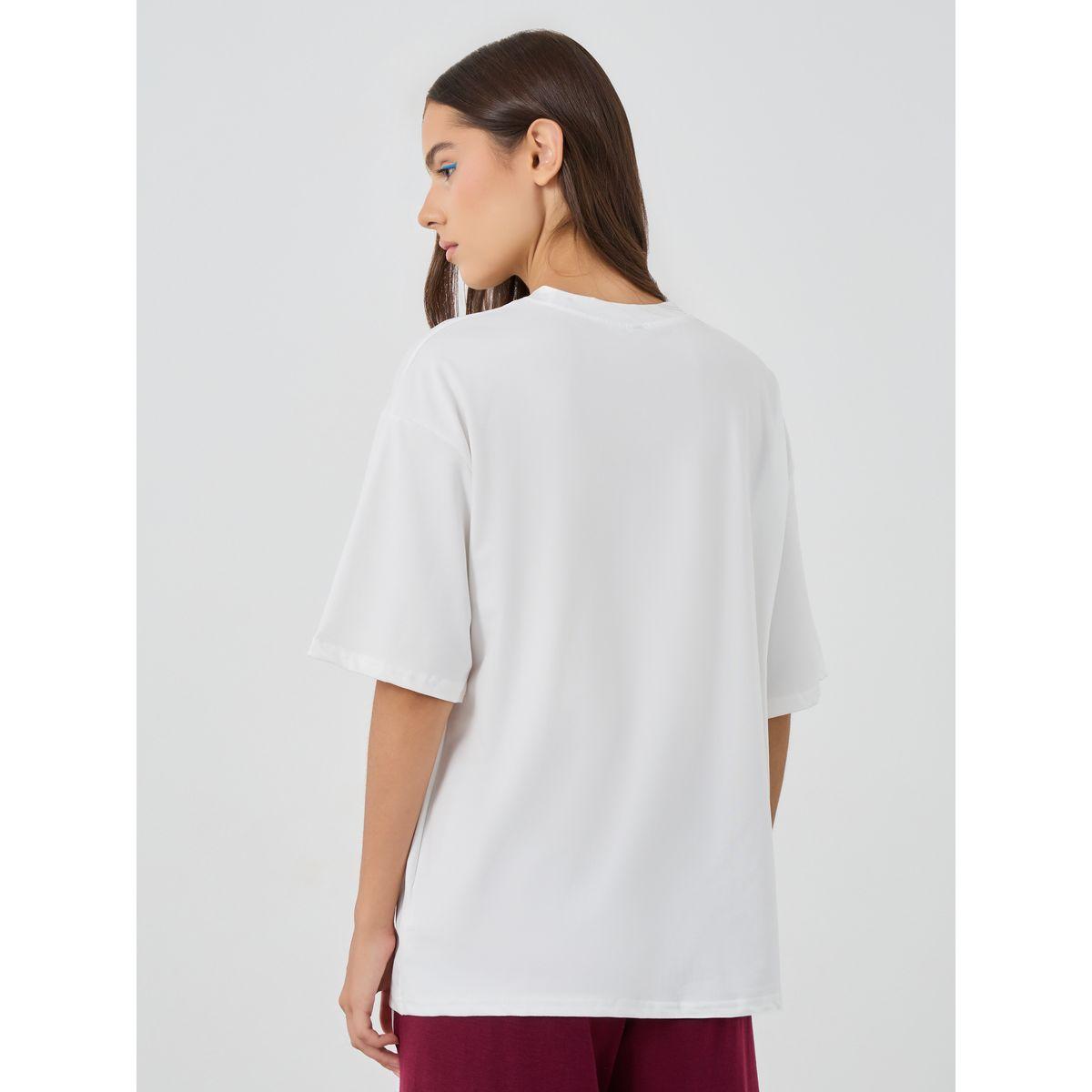 تيشيرت فضفاض بياقة منمقة-women-clothing-tshirts-image-6