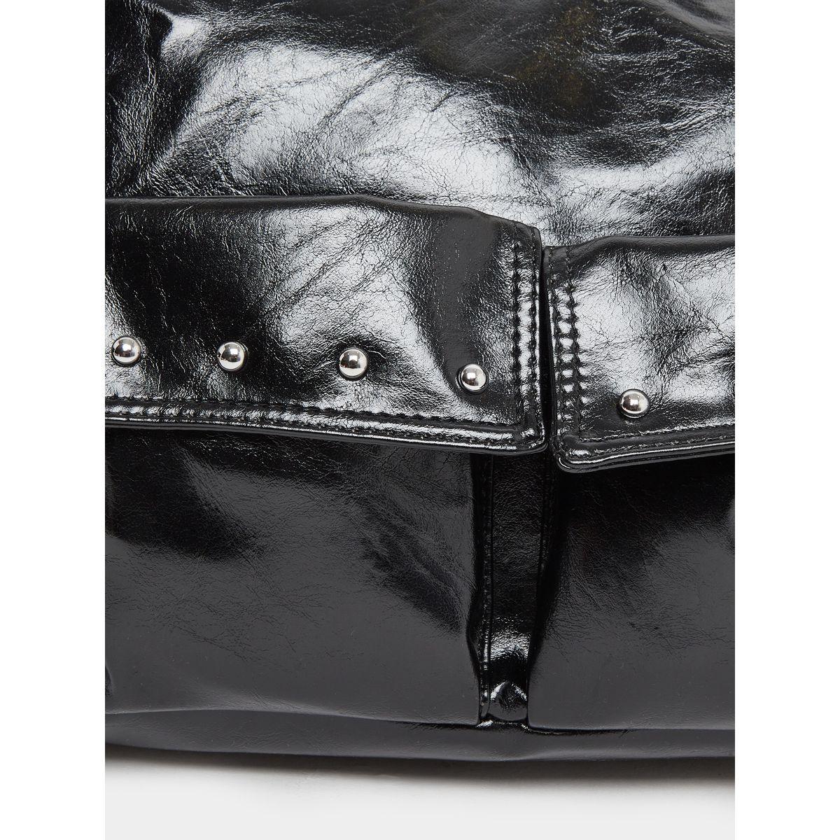 Styli Studded Pocket Drawstring Backpack-women-bagsandwallets-backpacks-image-3