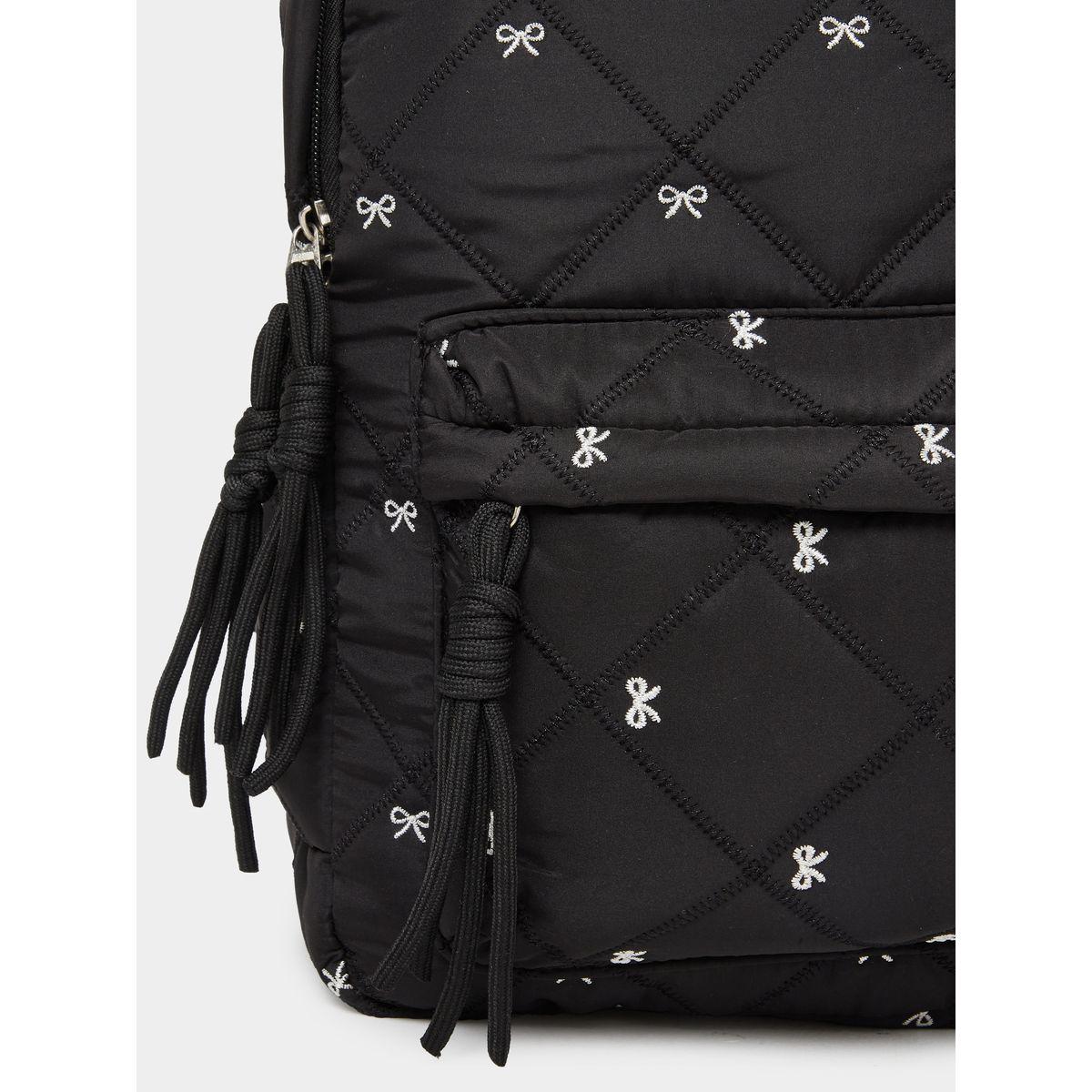 شنطة ظهر بتفاصيل فيونكة-women-bagsandwallets-backpacks-image-3