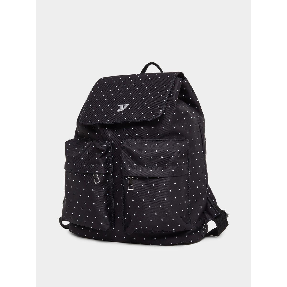 شنطة بطبعة نجوم مع تفاصيل جيوب-women-bagsandwallets-backpacks-image-1