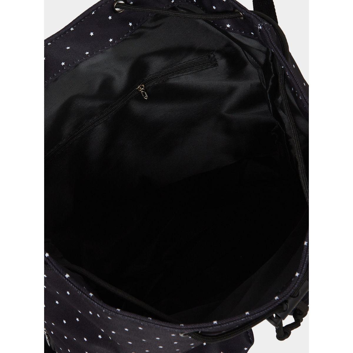 Styli Star Print Backpack with Pockets-women-bagsandwallets-backpacks-image-5