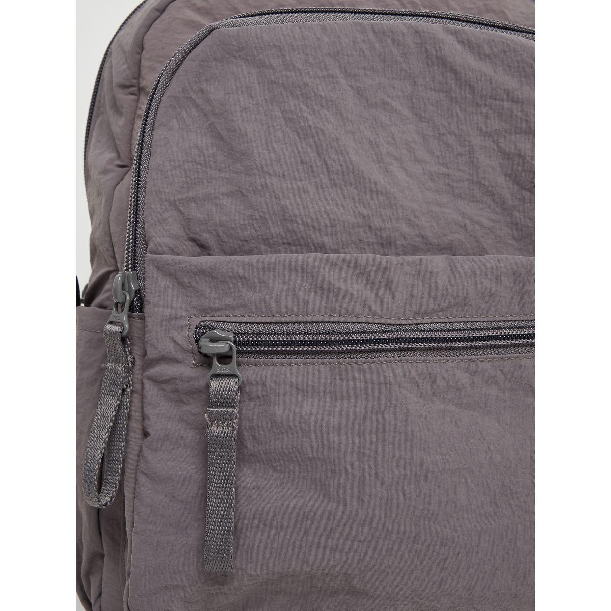 Styli Plain Side Pocket Detail Backpack-women-bagsandwallets-backpacks-image-3