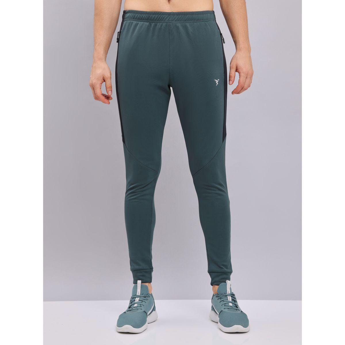 Technosport Men Contrast Side Panel Slim Fit Track Pants-men-clothing-bottoms-joggers-image-2