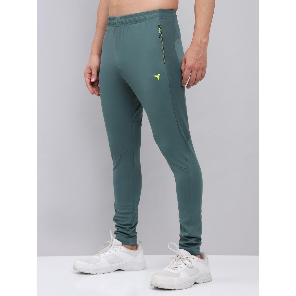 Technosport Solid Elasticated Trackpants with Pockets-men-clothing-sportswearandactivewear-bottoms-image-1
