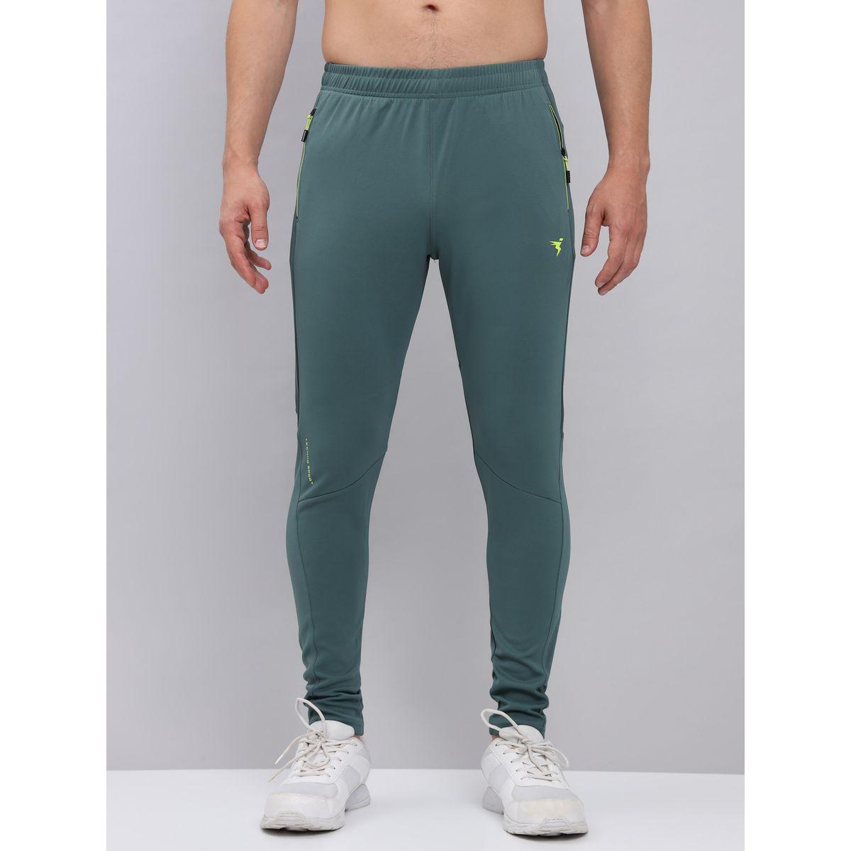 Technosport Solid Elasticated Trackpants with Pockets-men-clothing-sportswearandactivewear-bottoms-image-2