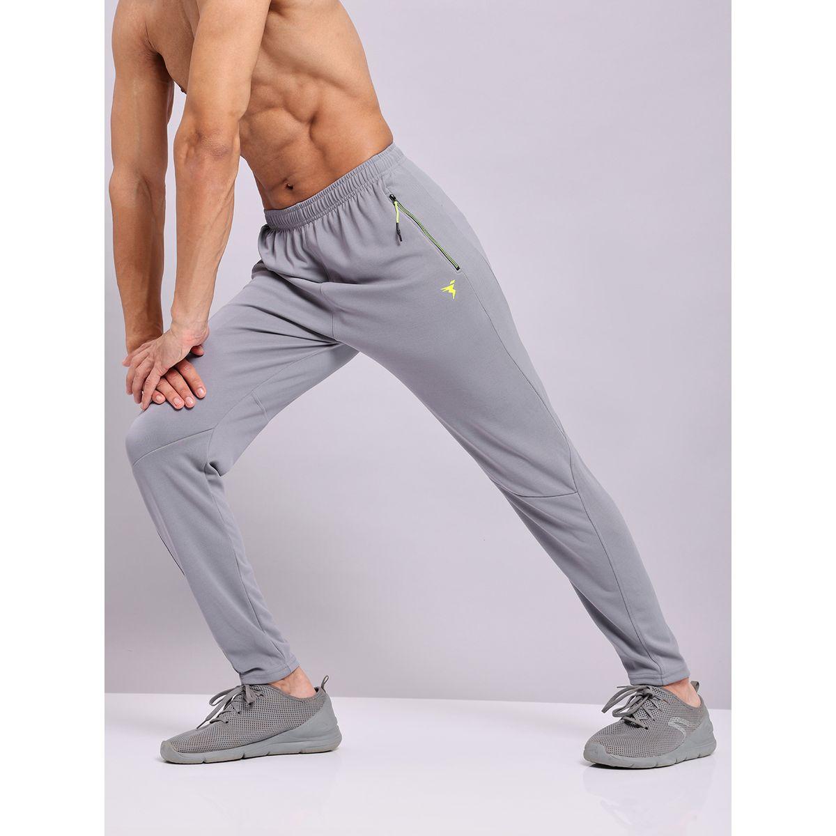 Technosport Solid Elasticated Trackpants with Pockets-men-clothing-sportswearandactivewear-bottoms-image-2