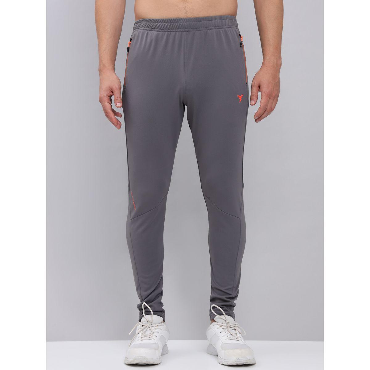 Technosport Solid Elasticated Trackpants with Pockets-men-clothing-sportswearandactivewear-bottoms-image-1