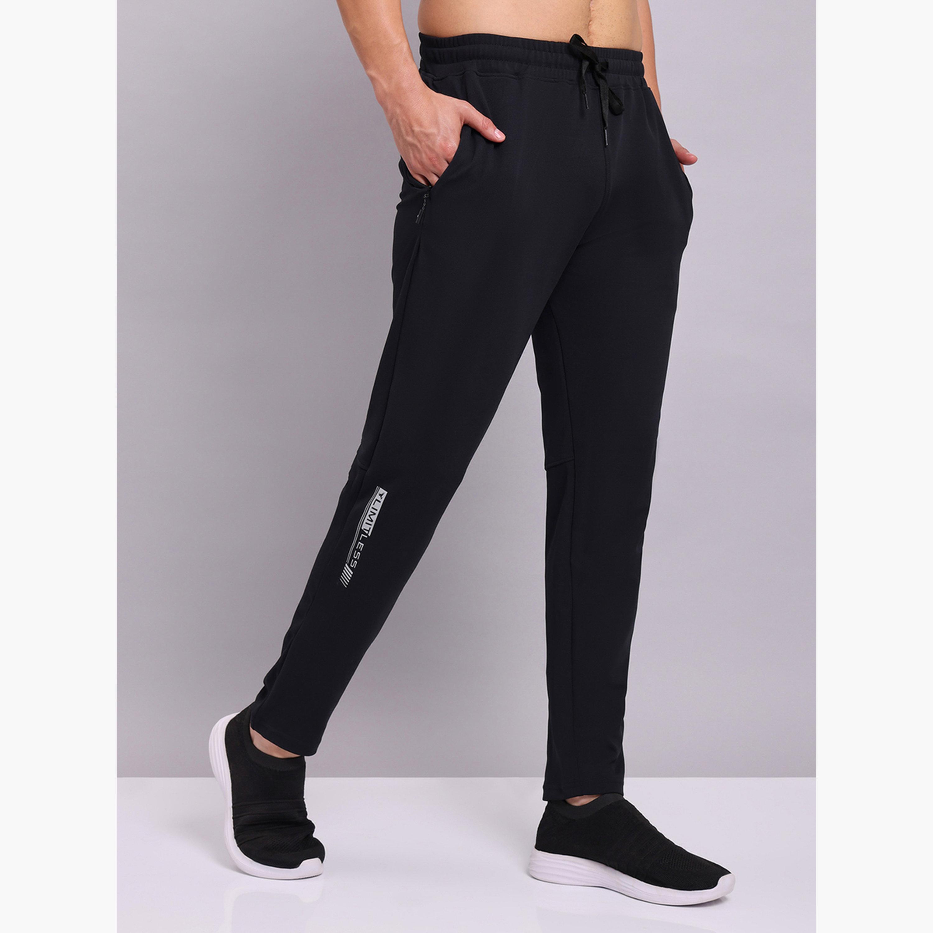 Technosport Men Solid Slim Fit Trackpants-men-clothing-sportswearandactivewear-bottoms-joggers-image-1