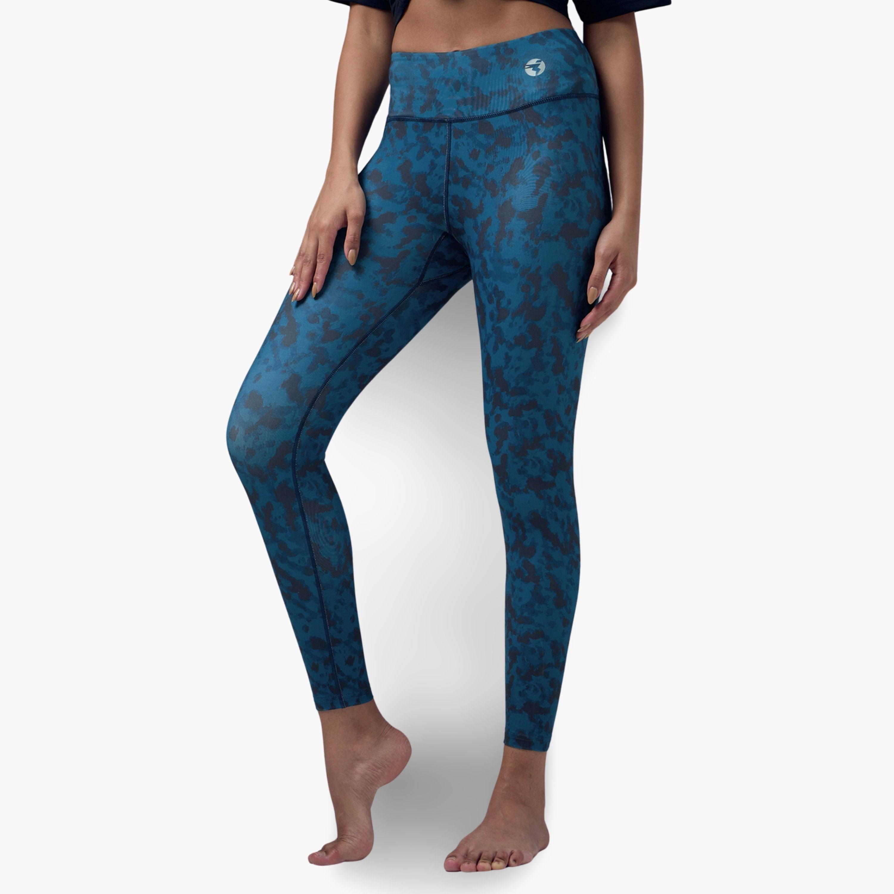 بنطال ضيق مطبوع مطاطي-women-clothing-bottoms-leggings-image-1