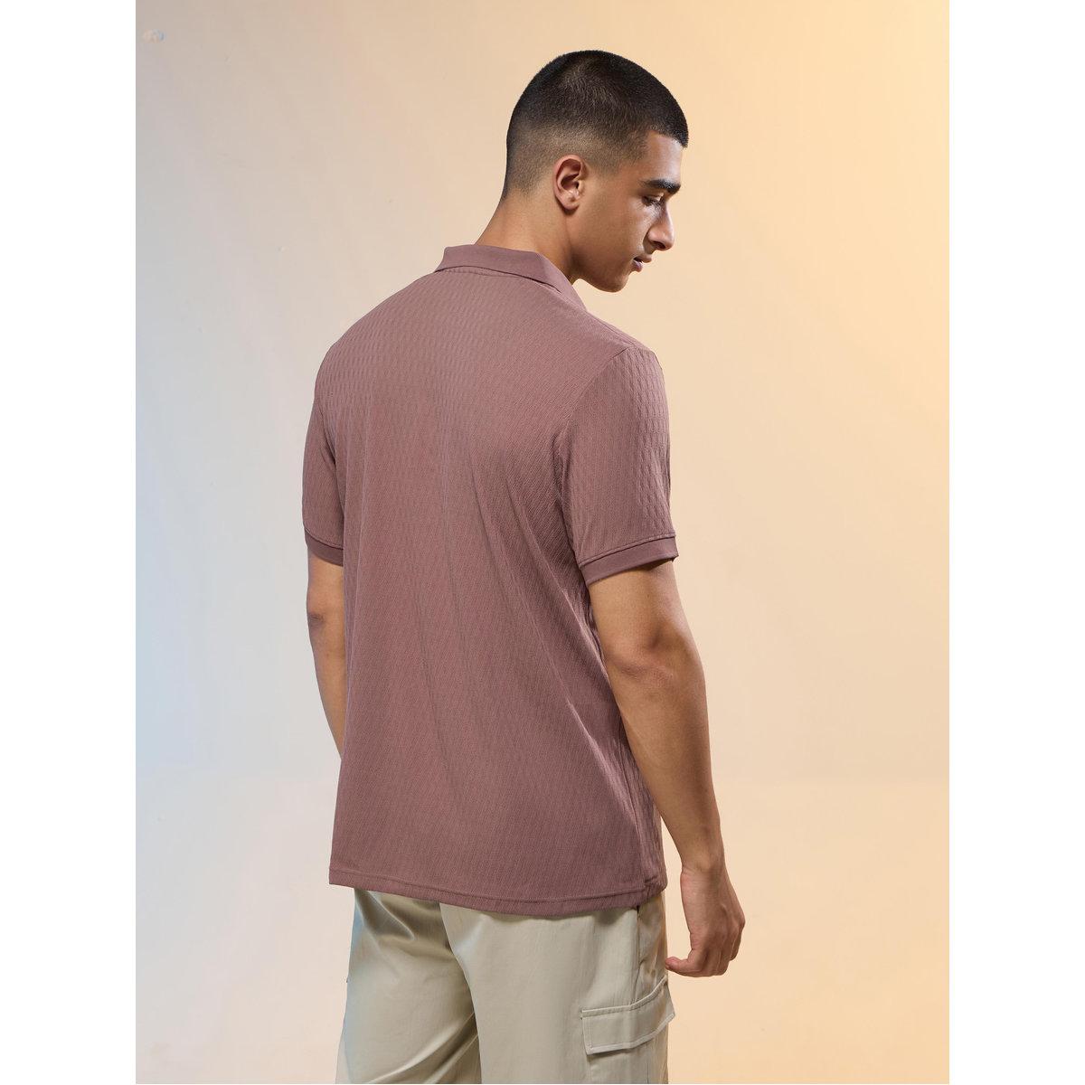 Technosport Men Jacquard Slim Fit Polo-men-clothing-tshirtsandpolos-tshirts-image-4