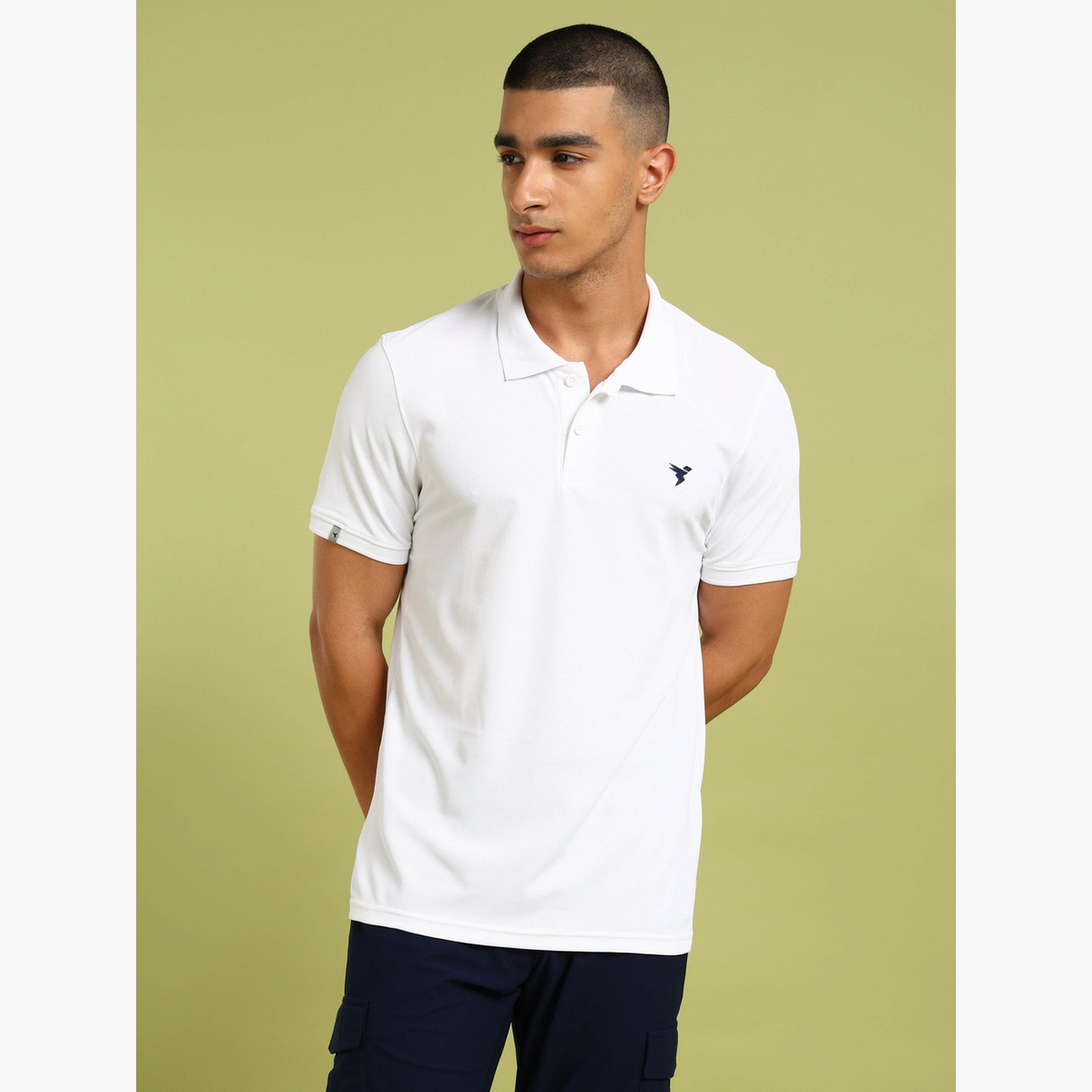 Technosport Men Solid Slim Fit Pique Polo-men-clothing-tshirtsandpolos-polos-image-1