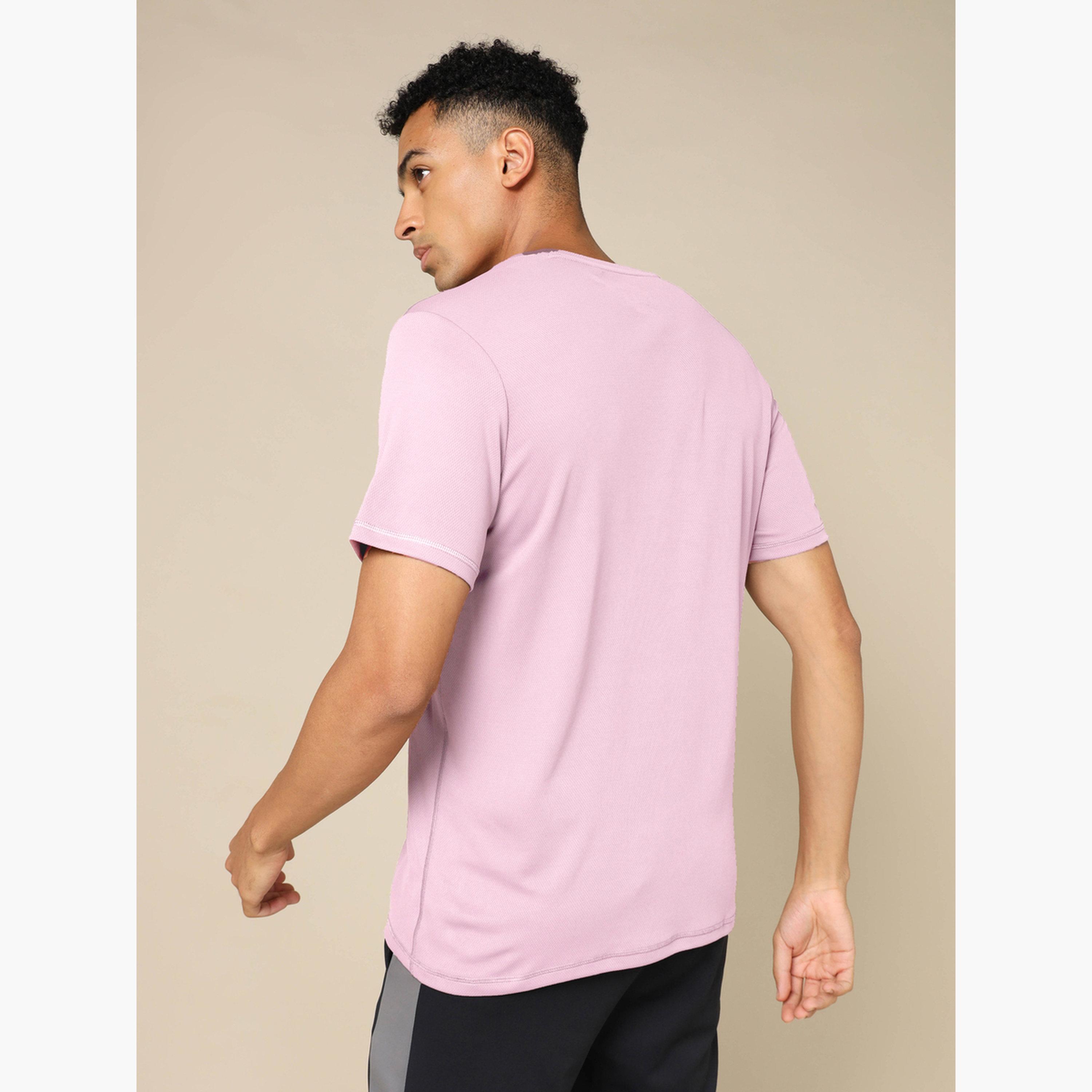 Technosport Men Solid Slim Fit Crew Neck T-Shirt-men-clothing-sportswearandactivewear-tshirtsandpolos-image-4