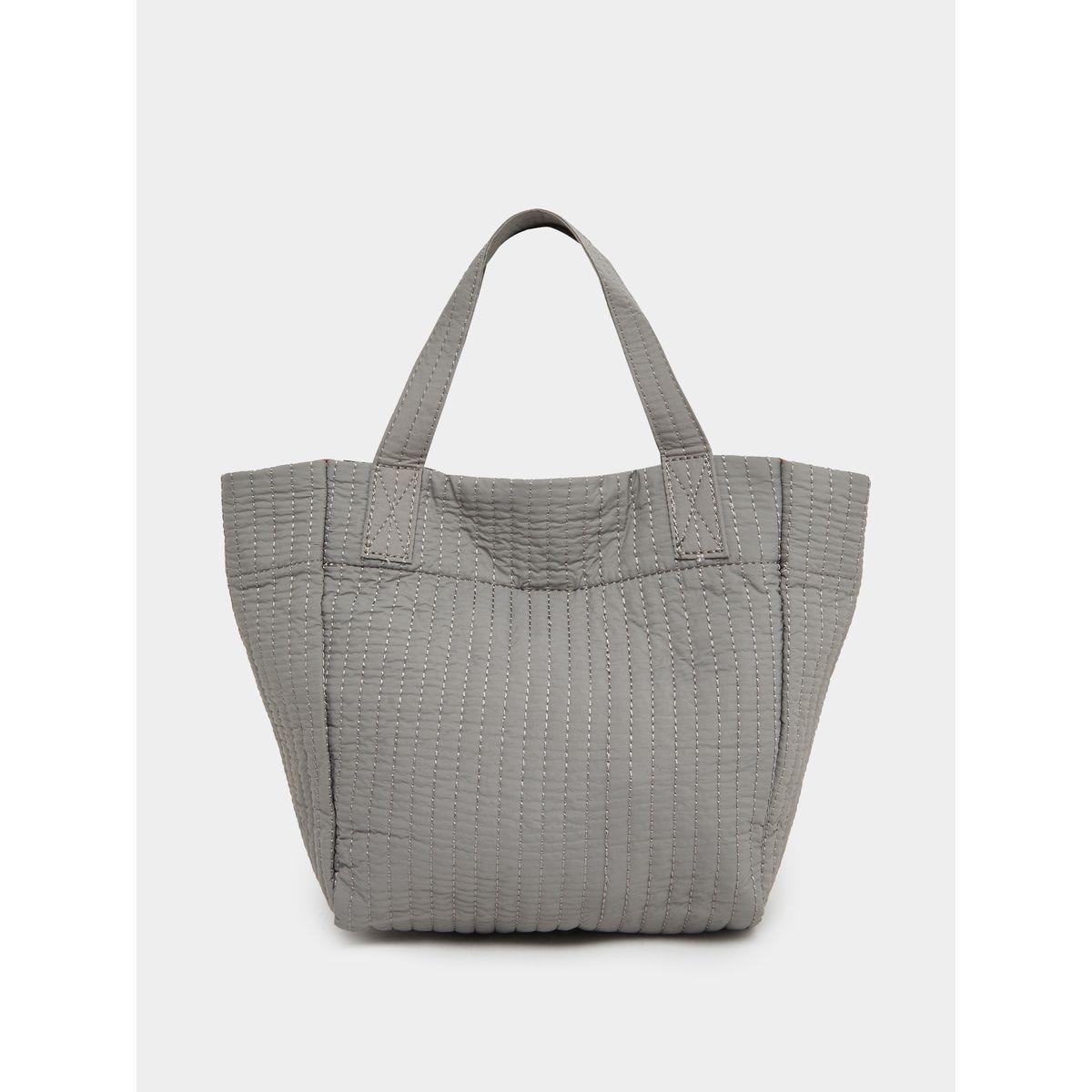 Styli Ribbon and Stitch Detail Tote Bag-women-bagsandwallets-handbags-image-2