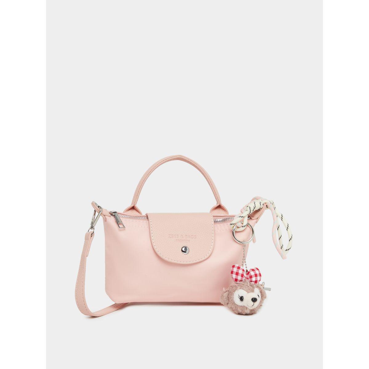 Styli Push Lock Handbag with Drop Detail-women-bagsandwallets-handbags-image-1