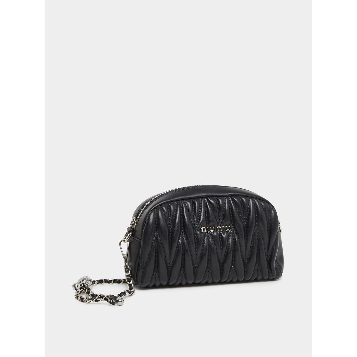 Styli Textured Quilted Crossbody Bag with Chain Strap-women-bagsandwallets-handbags-image-1