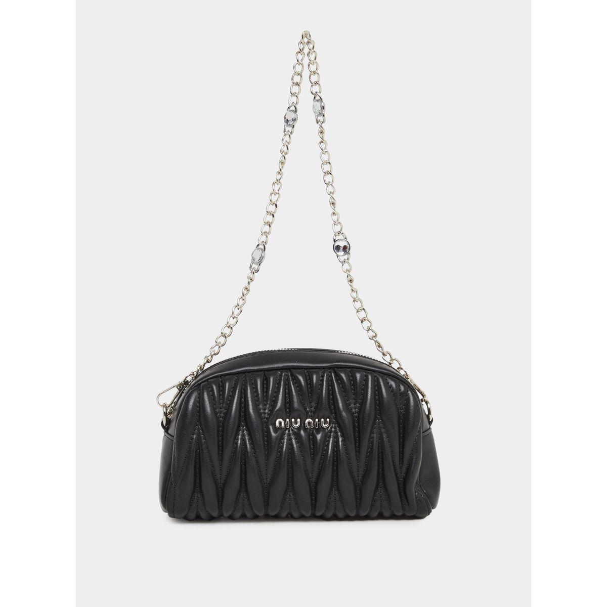 Styli Textured Quilted Crossbody Bag with Chain Strap-women-bagsandwallets-handbags-image-3