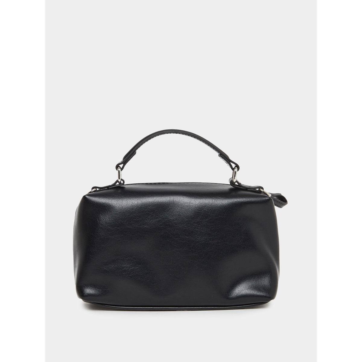 Styli Solid Handbag with Zip Closure-women-bagsandwallets-handbags-image-3