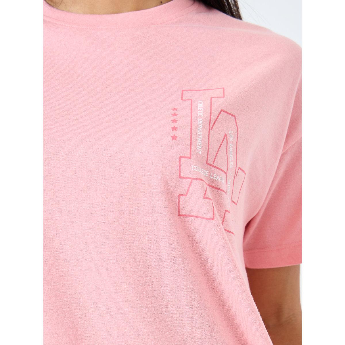 طقم من بنطال بيجاما وتيشيرت بطبعة جرافيك-women-clothing-nightwear-pyjamas-longsets-image-4