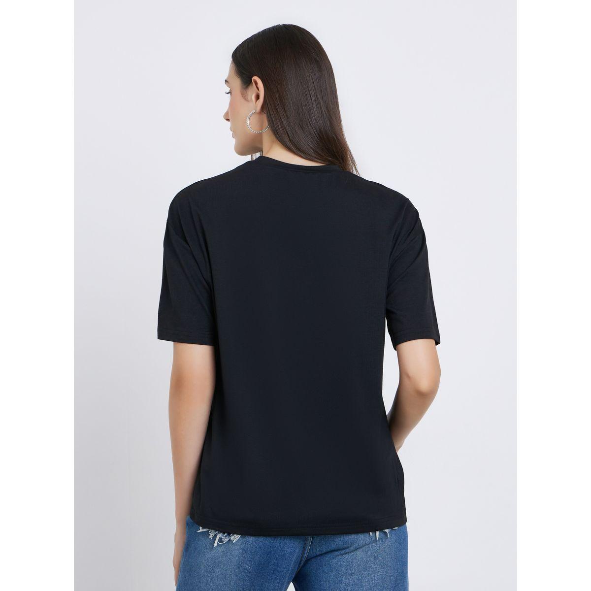 تيشيرت فضفاض بتفاصيل أزرار-women-clothing-tshirts-image-4