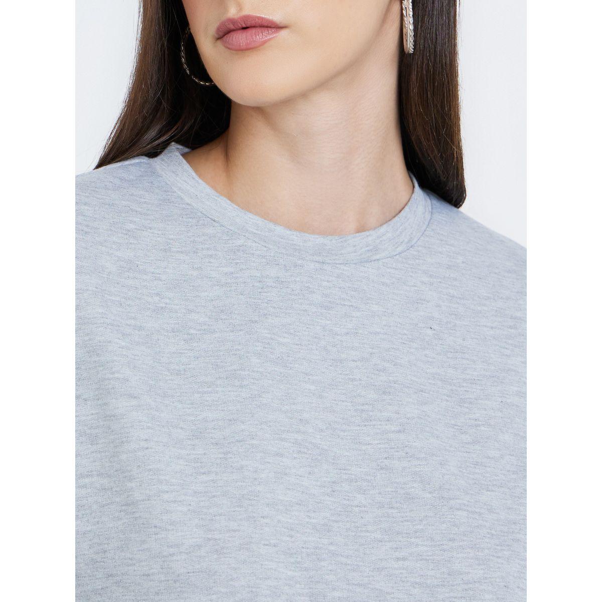 تيشيرت بنسيج تيري وقصة بوكسي-women-clothing-tshirts-image-4