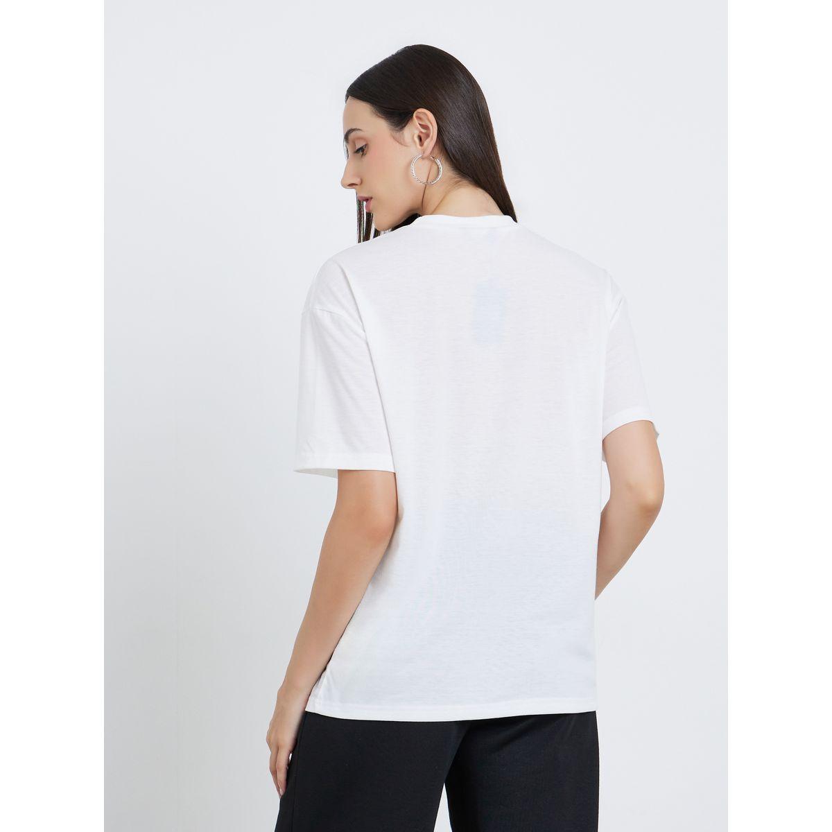 Styli Women White NYC Print Stud Oversized T-Shirt-women-clothing-tshirts-image-5