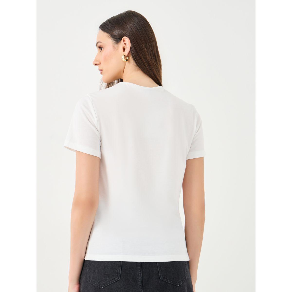 Styli Women White Slogan Print T-Shirt-women-clothing-tshirts-image-4