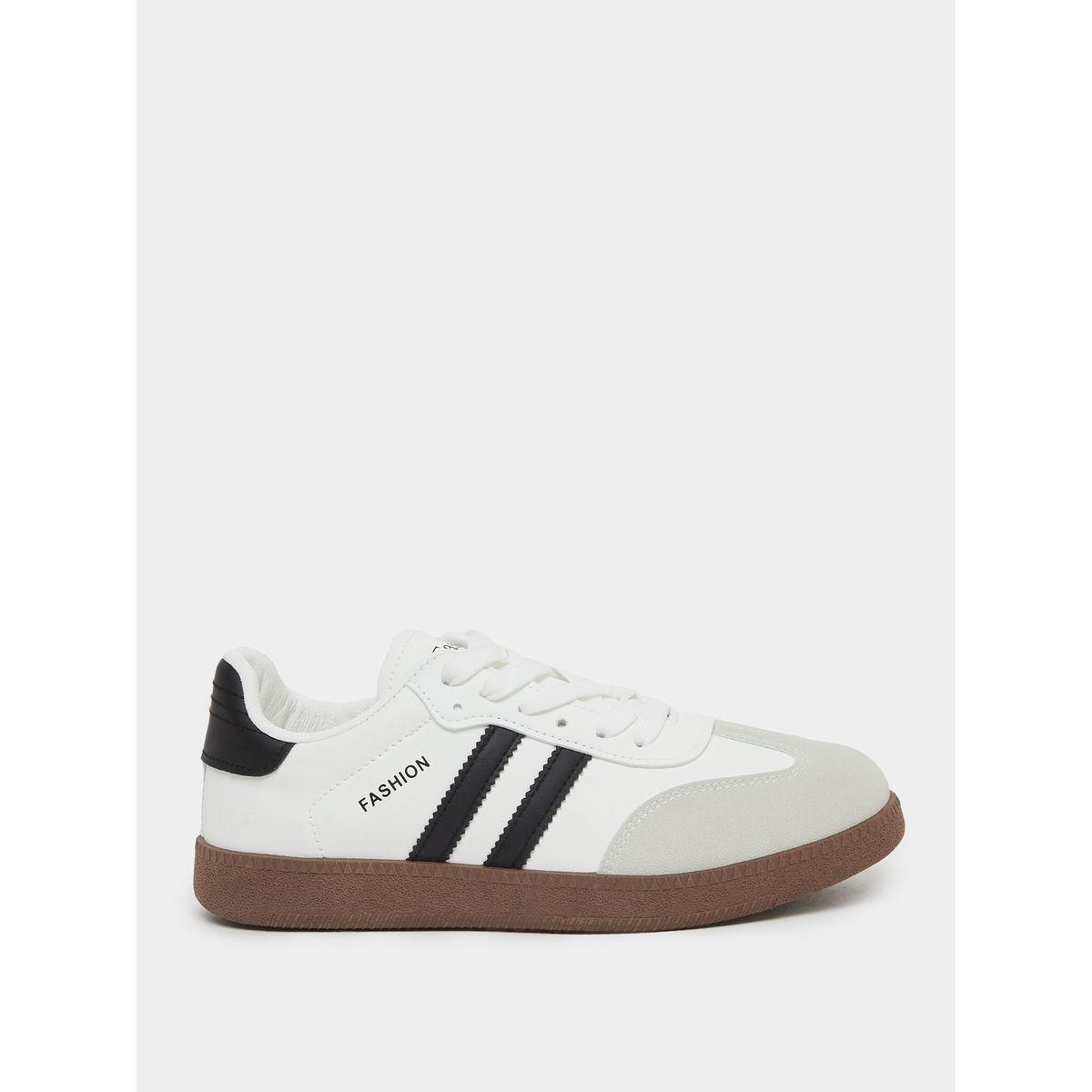 حذاء سنيكرز مخطط بأربطة للإغلاق-women-shoes-sneakers-image-1