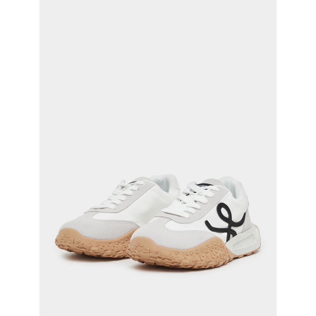 Styli Color Block Lace Up Sneakers-women-shoes-sneakers-image-2