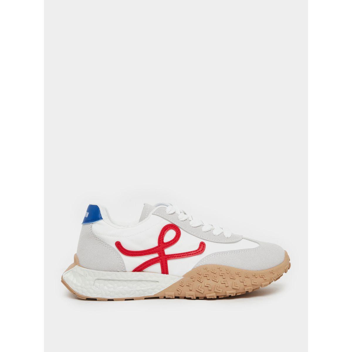 Styli Color Block Lace Up Sneakers-women-shoes-sneakers-image-1