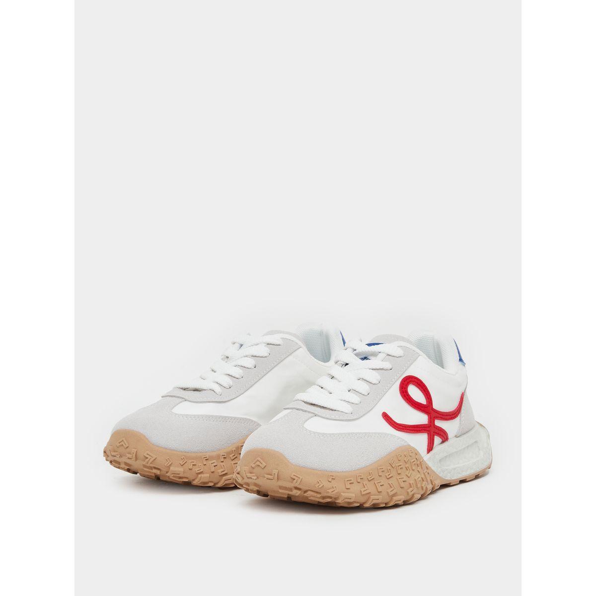 Styli Color Block Lace Up Sneakers-women-shoes-sneakers-image-2