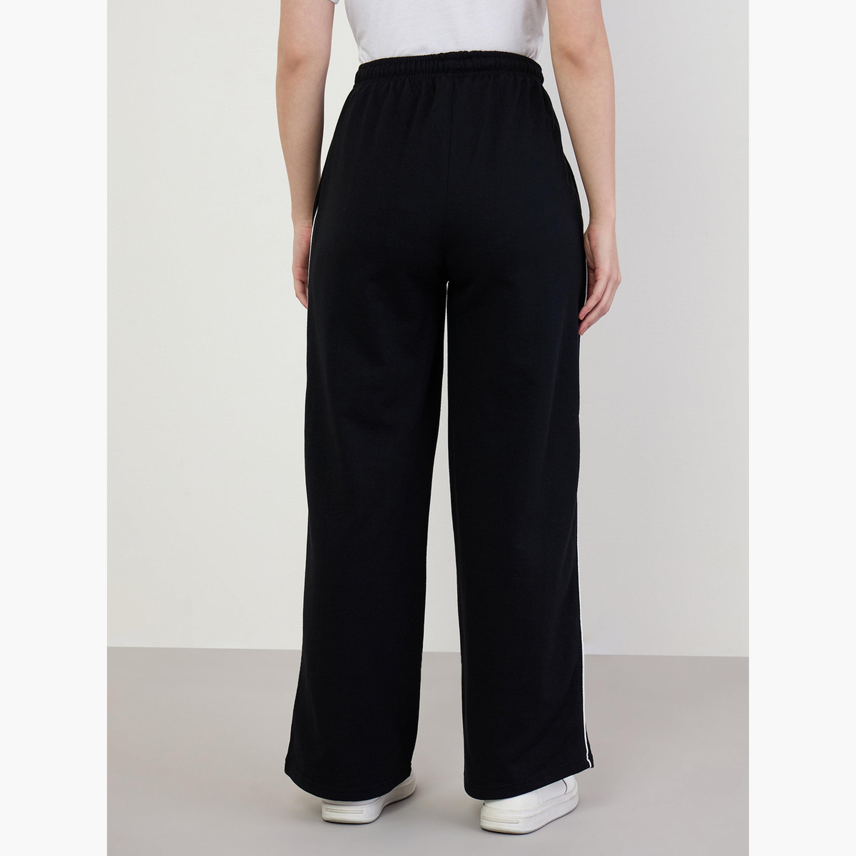 جوغر قطني بأرجل واسعة-women-clothing-bottoms-joggers-image-5