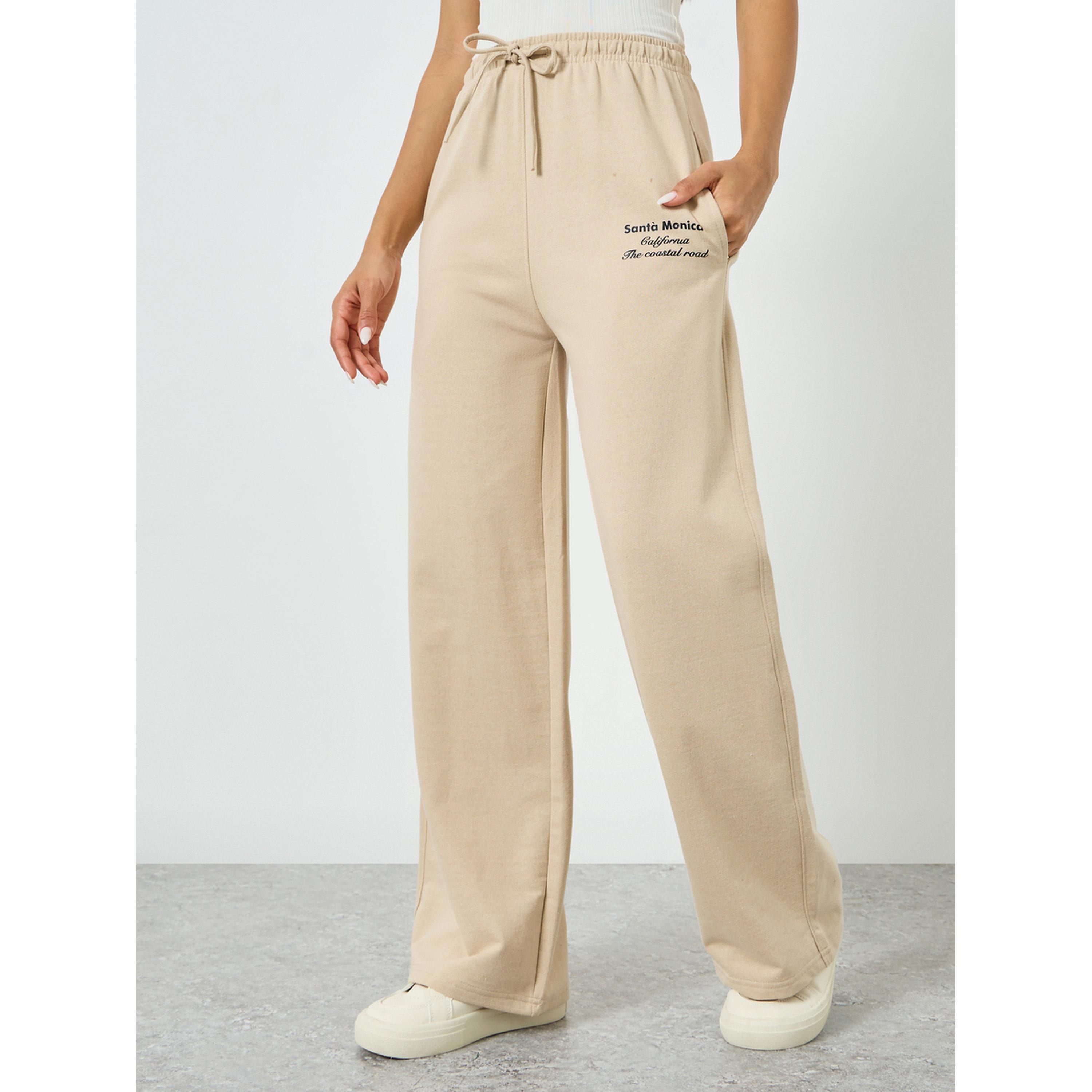 جوغر قطن بأرجل واسعة-women-clothing-bottoms-joggers-image-1