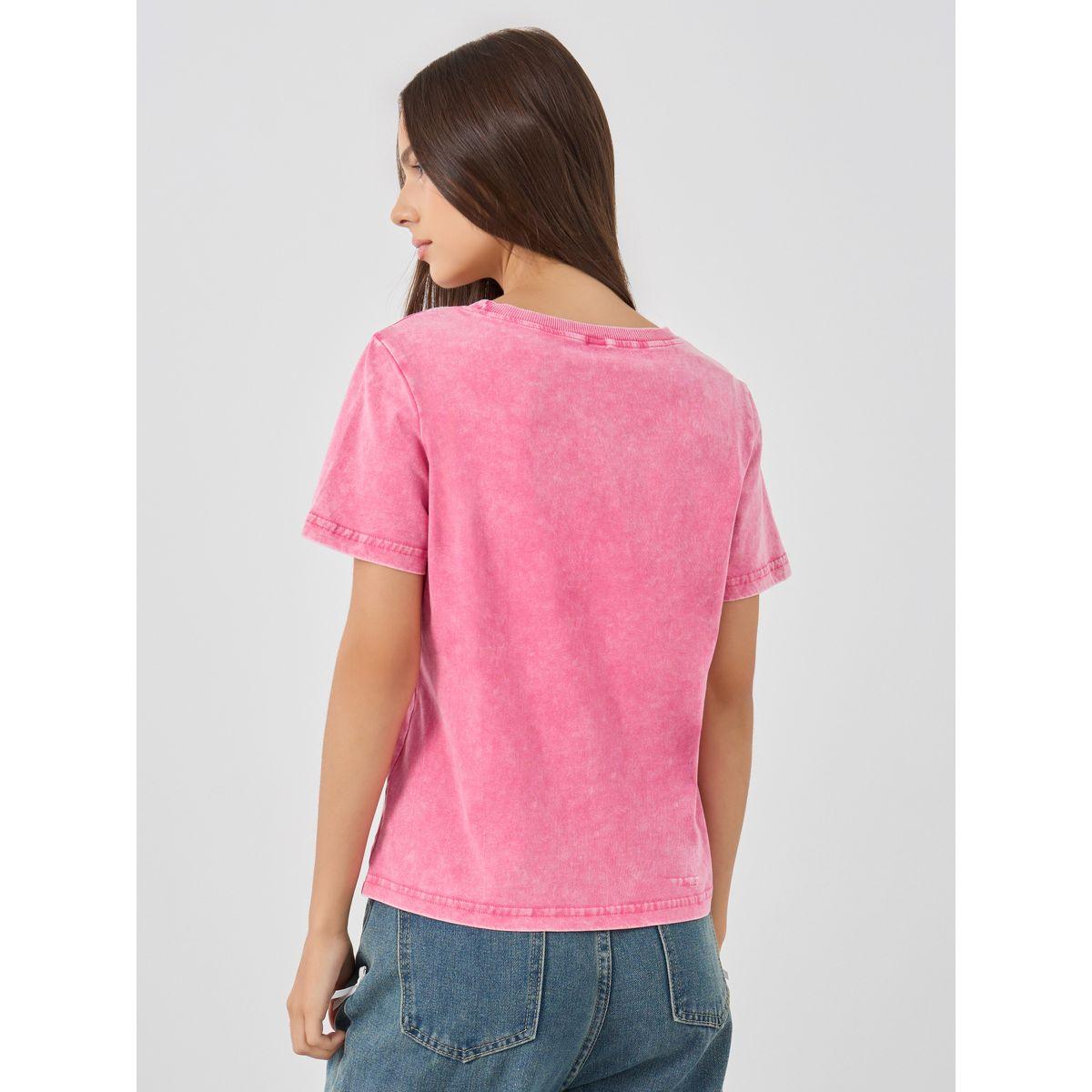 Styli Solid Short Sleeve T-Shirt-women-clothing-tshirts-image-5