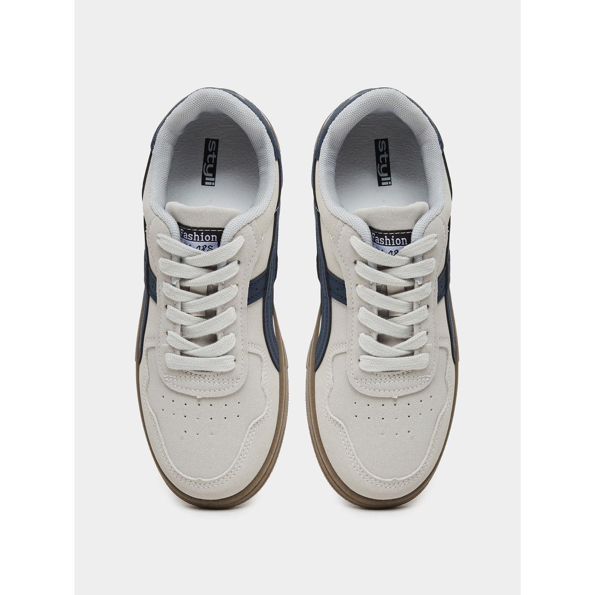 Styli Side Line Lace Up Sneakers-women-shoes-sneakers-image-5