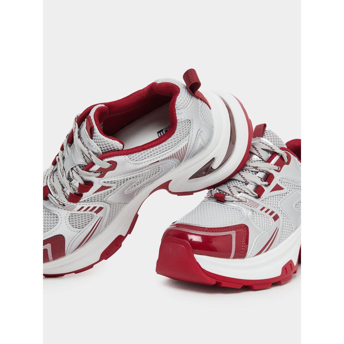 Styli Metallic Insert Chunky Sole Sneakers-women-shoes-sneakers-image-3