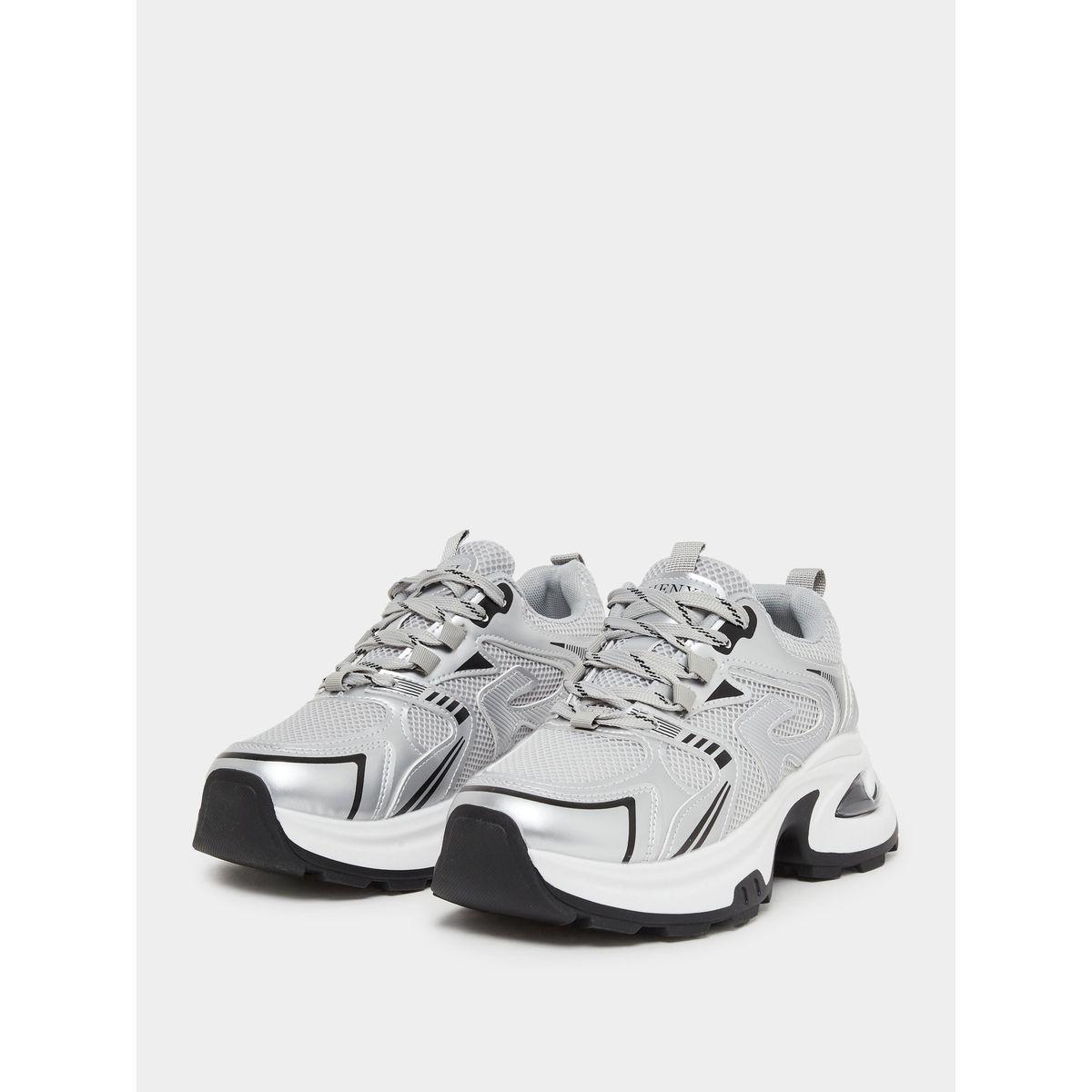 Styli Metallic Insert Chunky Sole Sneakers-women-shoes-sneakers-image-2