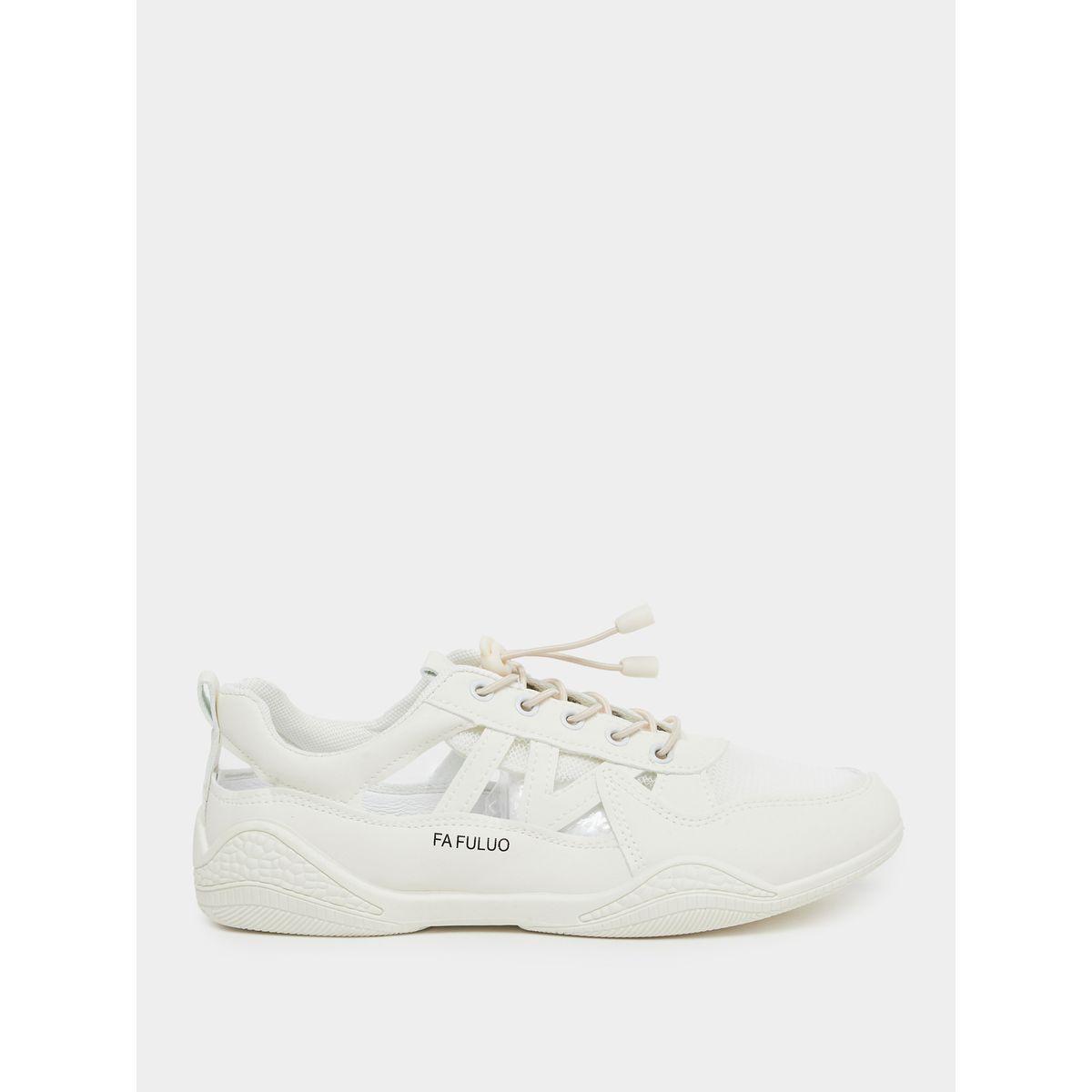 حذاء سنيكرز بتفاصيل ألواح مع أربطة للإغلاق-women-shoes-sneakers-image-1