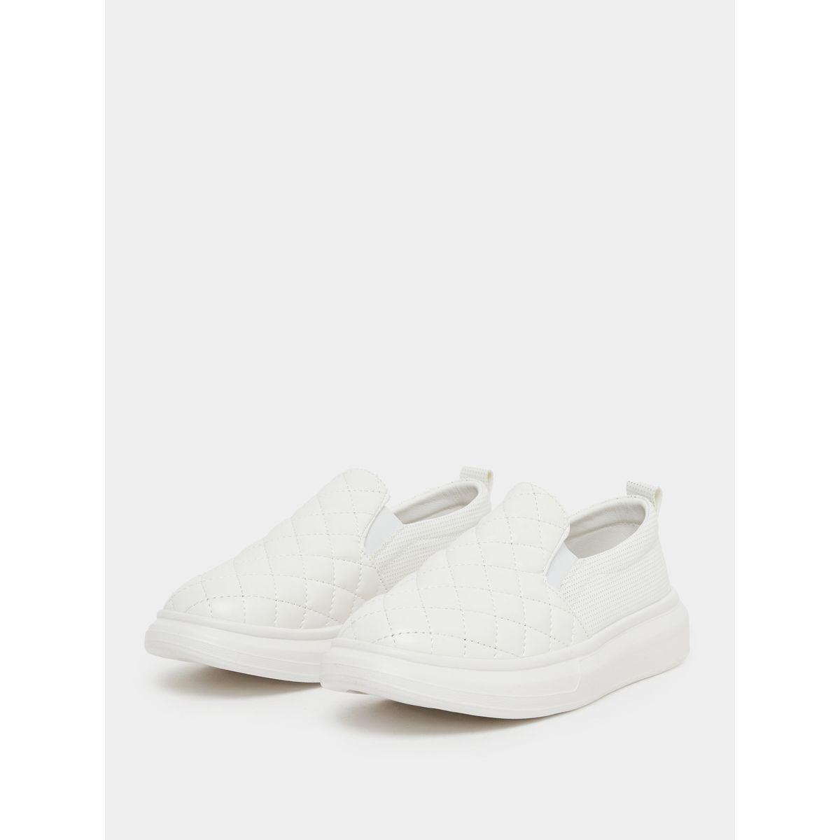 Styli Quilted Slip On Sneakers-women-shoes-sneakers-image-2
