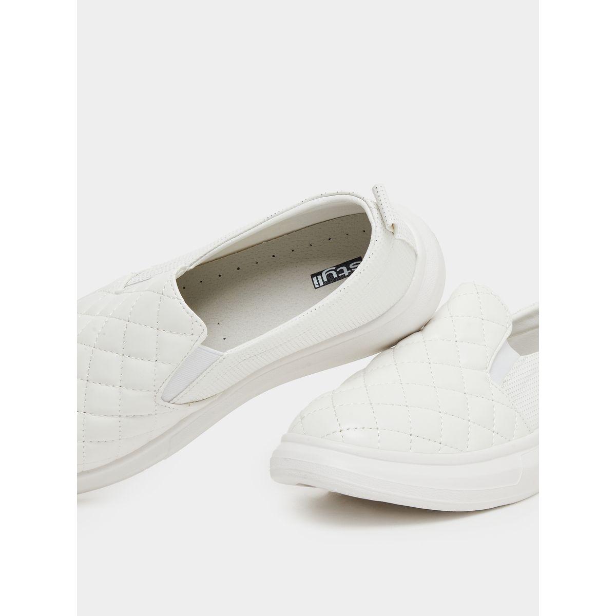 Styli Quilted Slip On Sneakers-women-shoes-sneakers-image-3