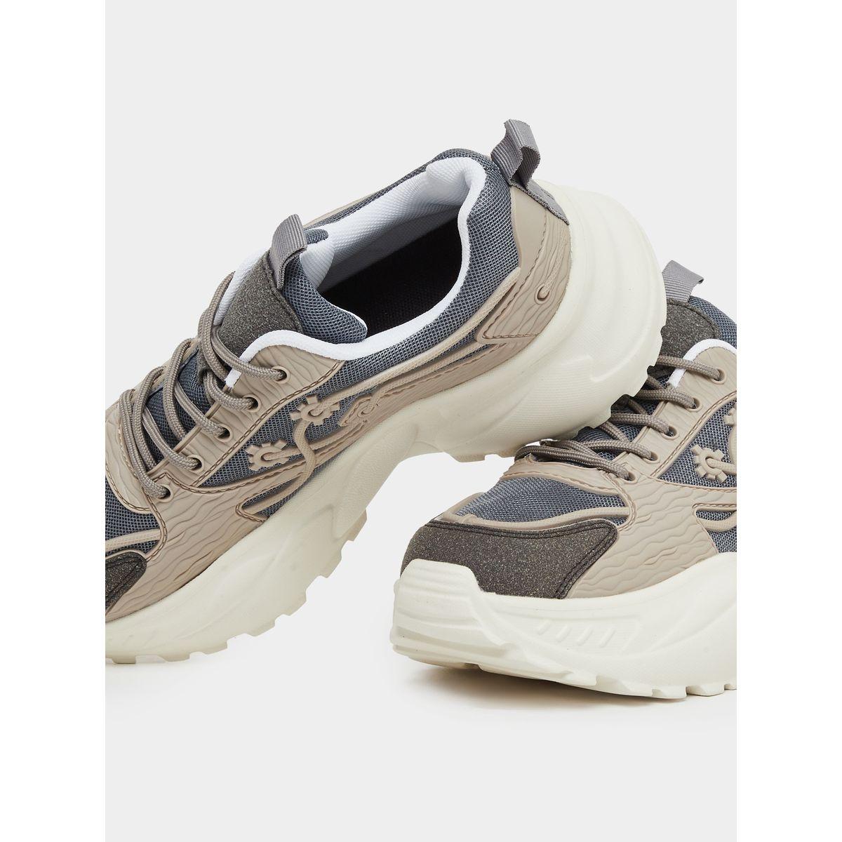 Styli Chunky Sole Side Pattern Sneakers-women-shoes-sneakers-image-3