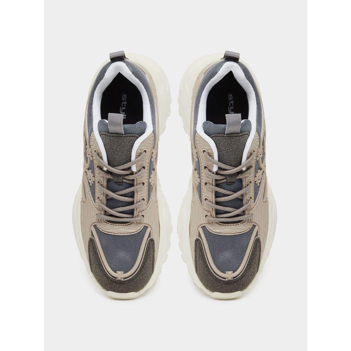 Styli Chunky Sole Side Pattern Sneakers-women-shoes-sneakers-image-5