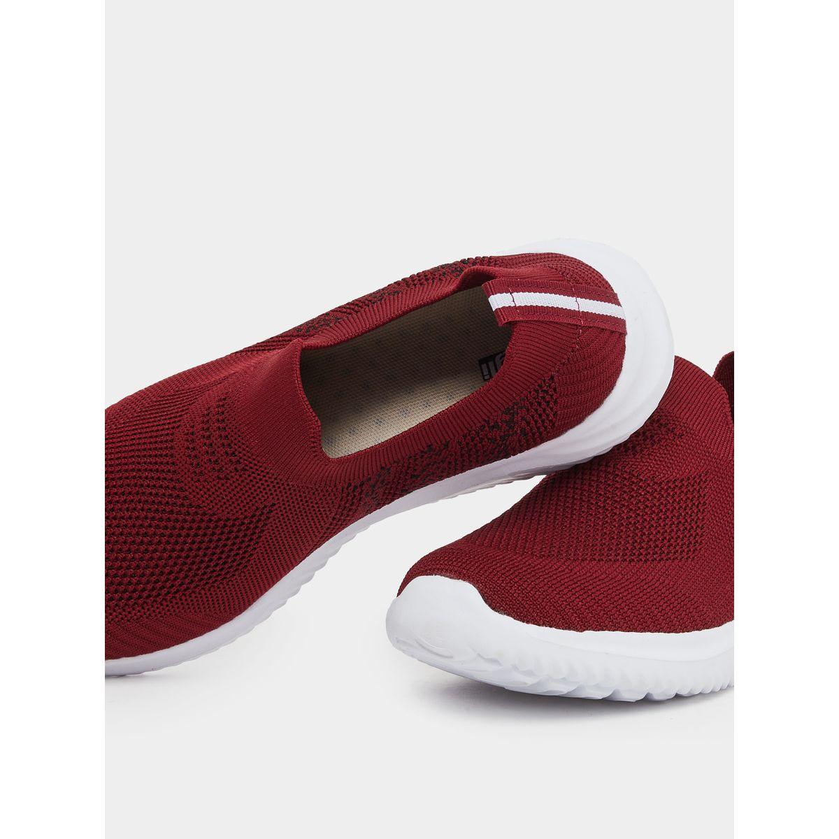 Styli Mesh Texture Slip On Sneakers-women-shoes-sneakers-image-3