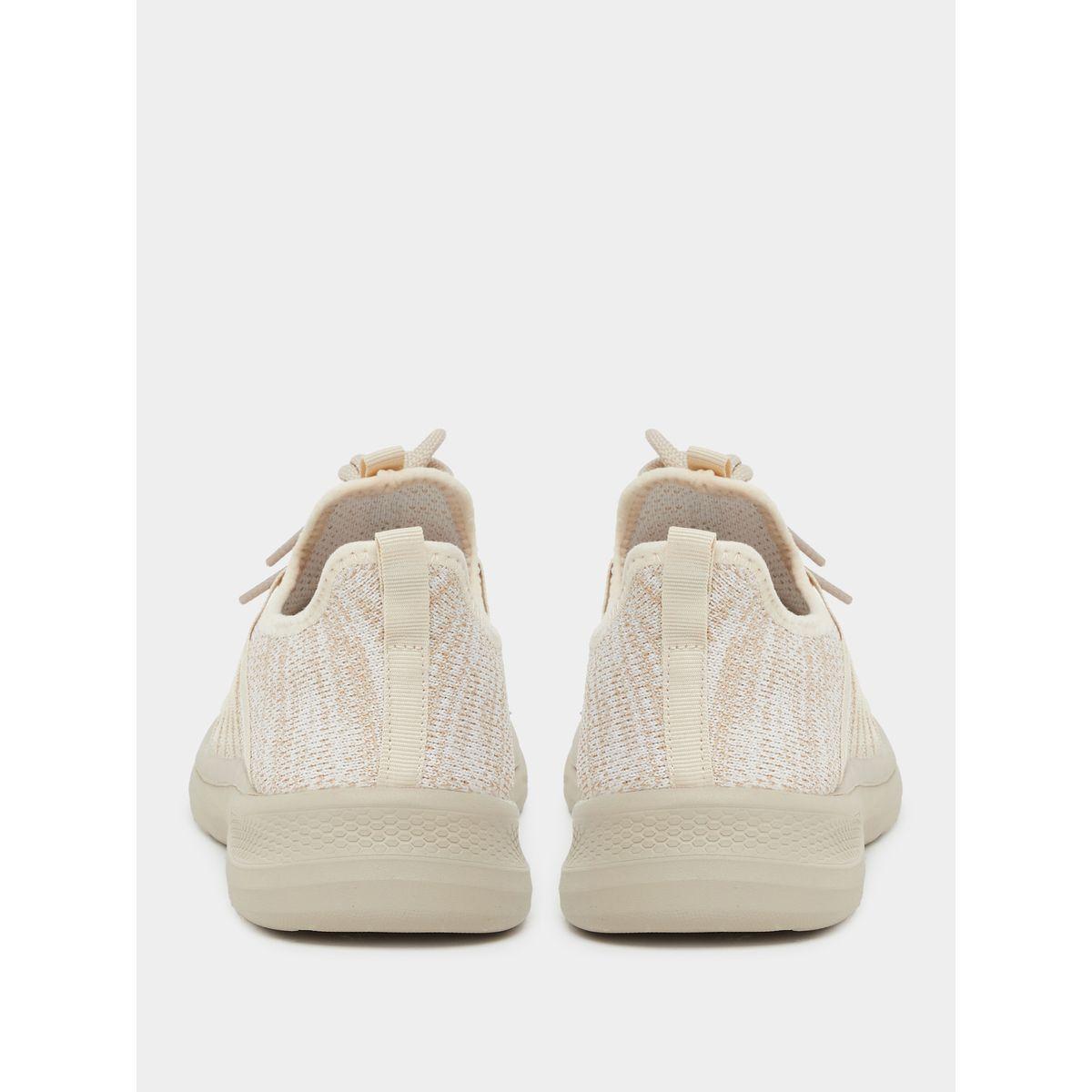 Styli Melange Print Lace Up Sneakers-women-shoes-sneakers-image-4