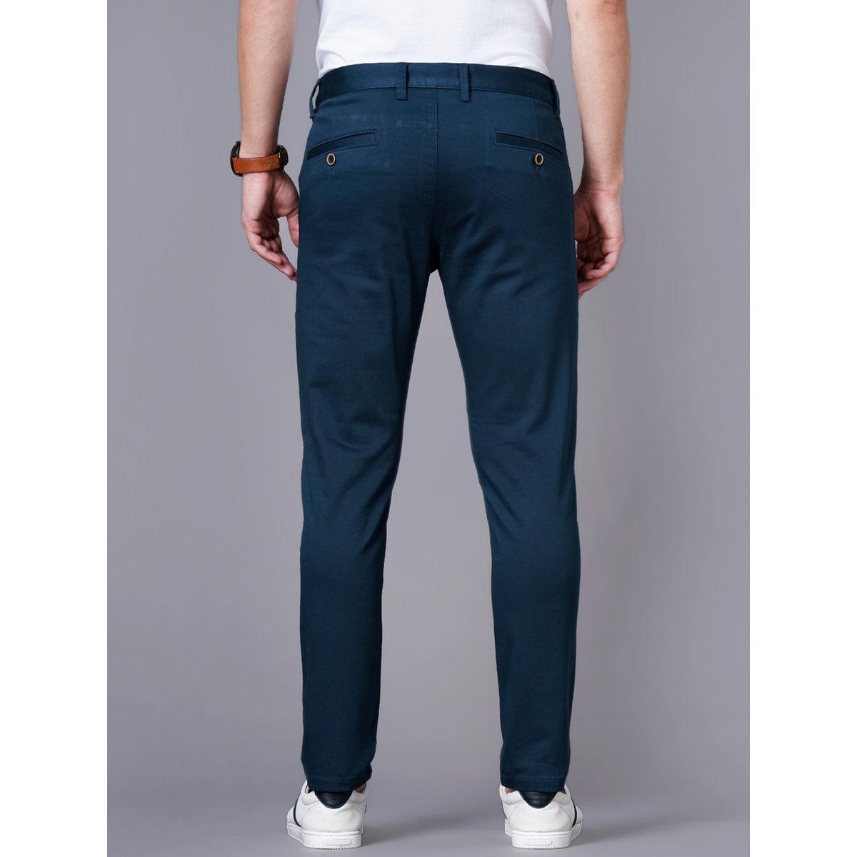 British Club Men Black Sim Fit Flat-Front Chinos-men-clothing-bottoms-trousersandchinos-trousers-image-4