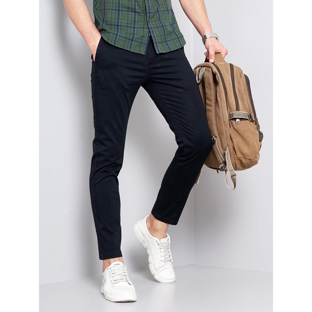 British Club Men Black Sim Fit Flat-Front Chinos-men-clothing-bottoms-trousersandchinos-trousers-image-5
