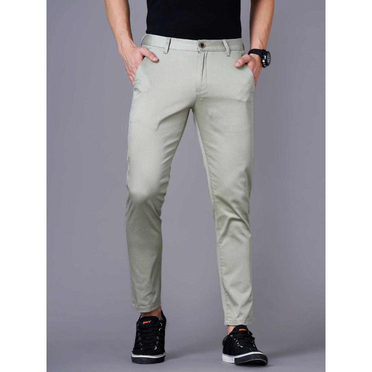 British Club Men Olive Sim Fit Flat-Front Chinos-men-clothing-bottoms-trousersandchinos-trousers-image-1