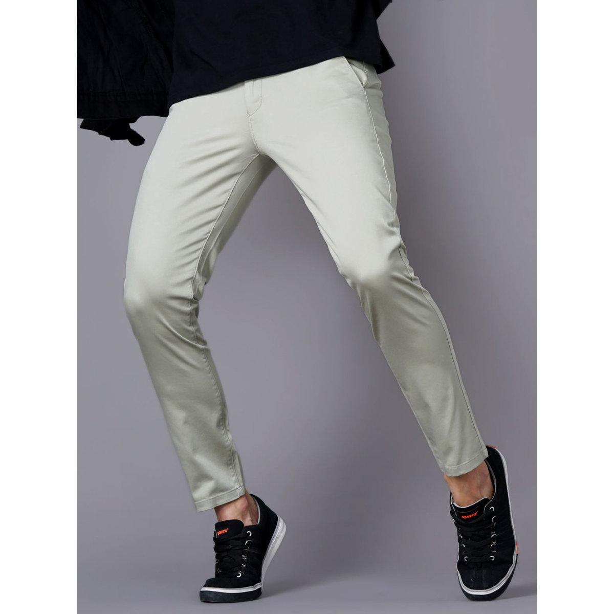 British Club Men Olive Sim Fit Flat-Front Chinos-men-clothing-bottoms-trousersandchinos-trousers-image-3